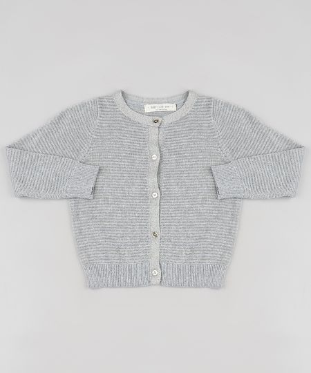 Cardigan-Infantil-Listrado-em-Trico-com-Lurex-Cinza-9794865-Cinza_1