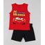 Conjunto-Infantil-Relampago-McQueen-Carros-de-Regata-Vermelha---Bermuda-em-Moletom-Preta-9529939-Preto_1