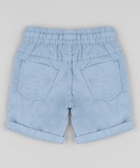 Bermuda-de-Sarja-Infantil-com-Cordao-e-Bolsos-Azul-Claro-9632289-Azul_Claro_2