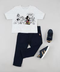 Camiseta-Infantil-Mickey-Mouse-Manga-Longa-Cinza-Mescla-Claro-9640556-Cinza_Mescla_Claro_3