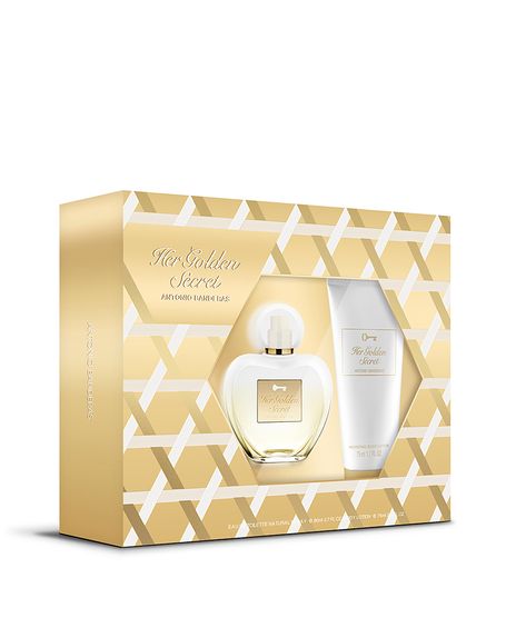 KIT-Antonio-Banderas-Her-Golden-Secret-EDT-80ml---Body-Lotion-75ml-unico-9645399-Unico_1