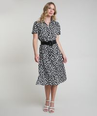 Vestido-Chemise-Feminino-Midi-Estampado-Animal-Print-Manga-Curta-Preto-9906004-Preto_3