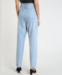 Calca-Jeans-Feminina-Mindset-Carrot-Cintura-Super-Alta-com-Pregas-Azul-Claro-9947044-Azul_Claro_2