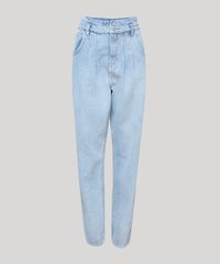 Calca-Jeans-Feminina-Mindset-Carrot-Cintura-Super-Alta-com-Pregas-Azul-Claro-9947044-Azul_Claro_5