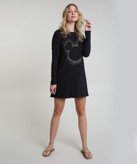 Camisola-Feminina-Mickey-Manga-Longa-Preta-9881897-Preto_1