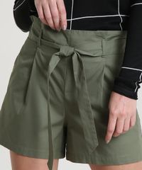 Short-Feminino-Clochard-com-Bolsos-e-Faixa-para-Amarrar-Verde-Militar-9816797-Verde_Militar_4