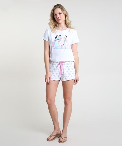 Pijama-Feminino-Mulan-Manga-Curta-Off-White-9876302-Off_White_1
