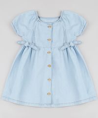 Vestido-Jeans-Infantil-com-No-e-Botoes-Manga-Curta-Azul-Claro-9894185-Azul_Claro_1
