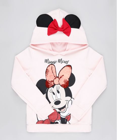 Blusao-Infantil-Minnie-com-Paete-Dupla-Face-e-Capuz-em-Moletom-Felpado-Rosa-Claro-9912445-Rosa_Claro_1