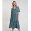 Vestido-Feminino-Midi-Estampado-Floral-Manga-Curta-Verde-Escuro-9906003-Verde_Escuro_1
