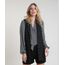Colete-Feminino-Longo-Alfaiatado-Estampado-Quadriculado-com-Bolsos-Preto-9840790-Preto_1