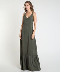 Vestido-Feminino-Mindset-Longo-com-Recorte-Alca-Media-Verde-Militar-9946228-Verde_Militar_3