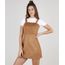 Vestido-Feminino-Curto-em-Suede-Alca-Larga-Caramelo-9897711-Caramelo_1