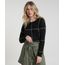 Sueter-Feminino-em-Trico-Estampado-Quadriculado-Decote-Redondo-Preto-9796404-Preto_1