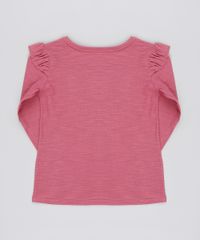 Blusa-Infantil--Smile-to-Be-Happy--com-Bordado-e-Babado-Manga-Longa-Rosa-Escuro-9892338-Rosa_Escuro_2
