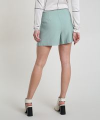 Short-Feminino-com-Bolsos-e-Faixa-para-Amarrar-Verde-Claro-9821043-Verde_Claro_2