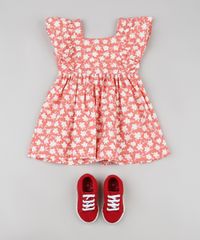 Vestido-Infantil-Estampado-Floral-com-Babado-na-Manga-Coral-9936140-Coral_3