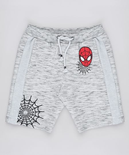 Bermuda-Infantil-Homem-Aranha-em-Moletom-com-Bolsos-Cinza-Mescla-9884060-Cinza_Mescla_1 Bermuda-Infantil-Homem-Aranha-em-Moletom-com-Bolsos-Cinza-Mescla-9884060-Cinza_Mescla_1
