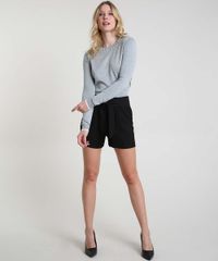 Sueter-Feminino-Basico-em-Trico-com-Perolas-Decote-Redondo--Cinza-Mescla-9804204-Cinza_Mescla_3