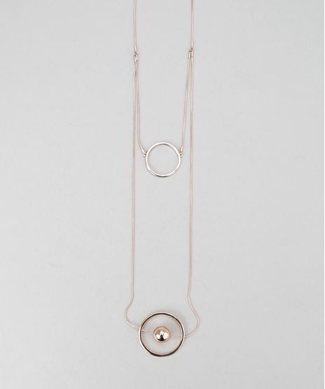 Colar-Longo-Duplo-Rose-8566712-Rose_1