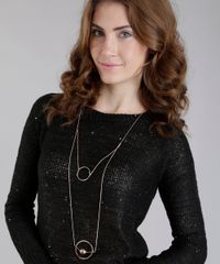 Colar-Longo-Duplo-Rose-8566712-Rose_2