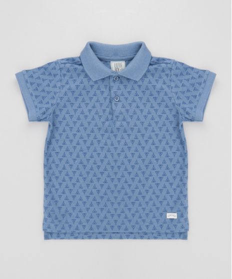 Polo-em-Piquet-Estampada-Azul-8581650-Azul_1