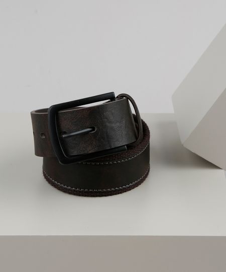 Cinto-Masculino-em-Cadarco-com-Recorte-Marrom-Escuro-8354284-Marrom_Escuro_1