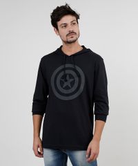 Camiseta-Masculina-Capitao-America-com-Capuz-Manga-Longa-Preta-9870735-Preto_1