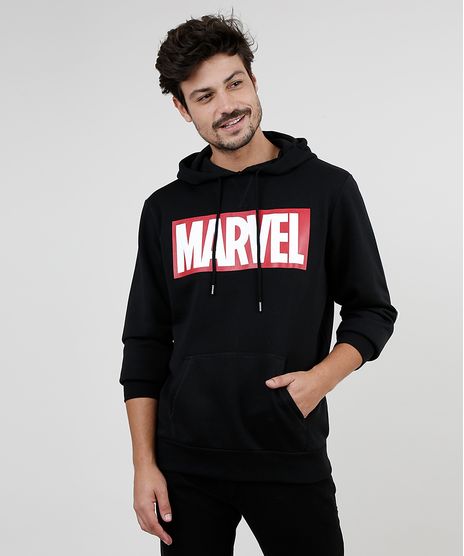 Blusao-Masculino-Marvel-em-Moletom-Felpado-com-Capuz-e-Bolso-Preto-9800163-Preto_1