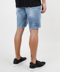 Bermuda-Jeans-Masculina-Slim-Destroyed-Azul-Medio-9920747-Azul_Medio_4