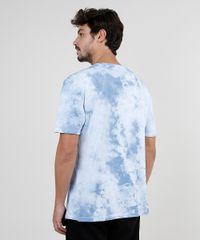 Camiseta-Masculina-Snoopy-Estampada-Tie-Dye-Manga-Curta-Gola-Careca-Azul-Claro-9875265-Azul_Claro_2