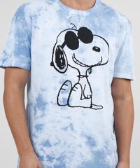 Camiseta-Masculina-Snoopy-Estampada-Tie-Dye-Manga-Curta-Gola-Careca-Azul-Claro-9875265-Azul_Claro_4