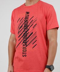 Camiseta-Masculina-Esportiva-Ace--Stop-Saying-Tomorrow--Manga-Curta-Gola-Careca-Coral-9868953-Coral_4