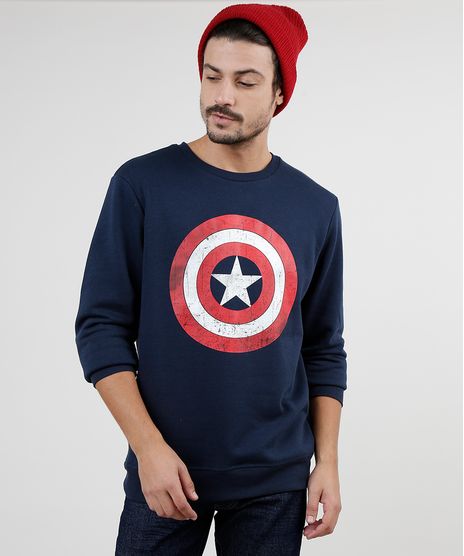 Blusao-Masculino-Capitao-America-em-Moletom-Felpado-Azul-Marinho-9800215-Azul_Marinho_1