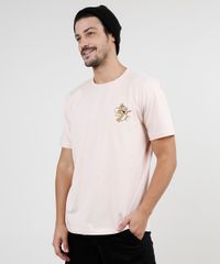 Camiseta-Masculina-Tom-e-Jerry-Manga-Curta-Gola-Careca-Rose-9870731-Rose_1