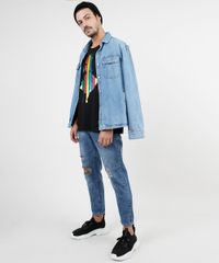 Camiseta-Masculina-Alice-no-Pais-das-Maravilhas-Manga-Curta-Gola-Careca-Preta-9873512-Preto_3