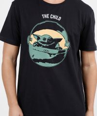 Camiseta-Masculina--Baby-Yoda--Star-Wars-Manga-Curta-Gola-Careca-Preta-9946933-Preto_4