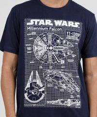 Camiseta-Masculina-Millennium-Falcon-Manga-Curta-Gola-Careca-Azul-Marinho-9870084-Azul_Marinho_4 Camiseta-Masculina-Millennium-Falcon-Manga-Curta-Gola-Careca-Azul-Marinho-9870084-Azul_Marinho_4
