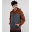 Blusao-Masculino-em-Moletom-Felpado-com-Recorte-e-Capuz-Caramelo-9830105-Caramelo_1