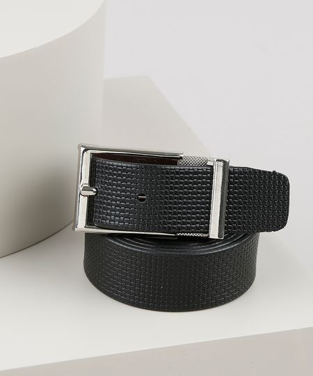Cinto-Masculino-Dupla-Face-Texturizado-Preto-9545679-Preto_1