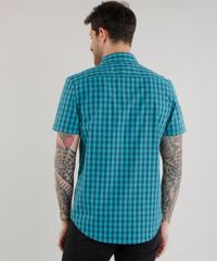 Camisa-Slim-Xadrez-em-Algodao---Sustentavel--Verde-8454839-Verde_2