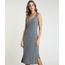 Vestido-Feminino-Midi-Canelado-com-Fendas-Sem-Manga-Decote-Nadador-Cinza-Mescla-Escuro-9922645-Cinza_Mescla_Escuro_1