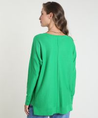 Sueter-Feminino-em-Trico-com-Friso-Manga-Morcego-Verde-9799576-Verde_2