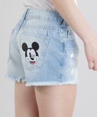 Short-Jeans-Reto-com-Bordado-Mickey-Azul-Claro-8612172-Azul_Claro_4