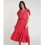 Vestido-Feminino-Midi-Estampado-Floral-com-Botoes-e-Babado-na-Manga-Rosa-Escuro-9941824-Rosa_Escuro_1