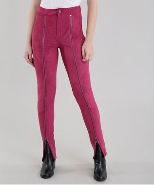 Calca-Skinny-Joulik-em-Suede-Rosa-Escuro-8558081-Rosa_Escuro_1