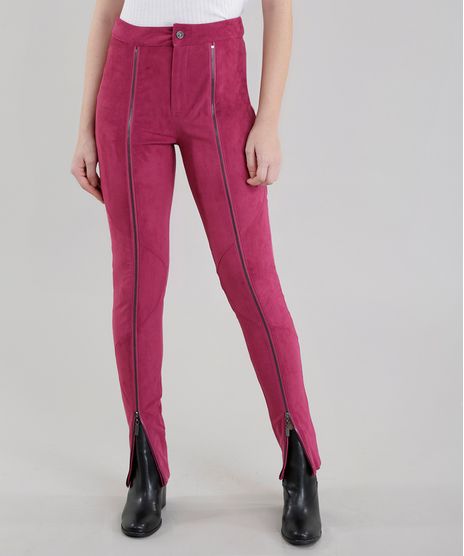 Calca-Skinny-Joulik-em-Suede-Rosa-Escuro-8558081-Rosa_Escuro_1
