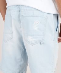 Bermuda-Jeans-Masculina-Slim-Destroyed-com-Cordao-e-Bolsos-Azul-Claro-9578295-Azul_Claro_5