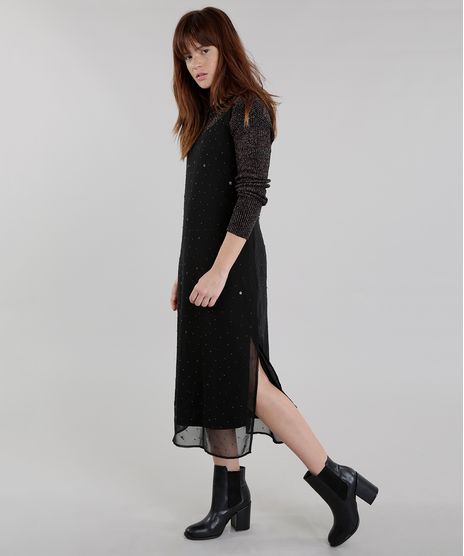 Vestido-Midi-Joulik-com-Bordado-Preto-8581705-Preto_1