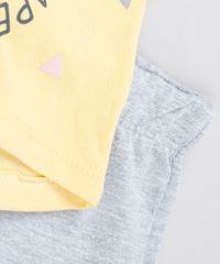 Conjunto-Infantil-Tambor-Bambi-de-Blusa-Manga-Curta-Amarela---Short-em-Moletom-Cinza-Mescla-9880801-Cinza_Mescla_6